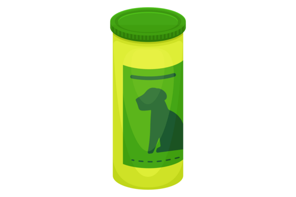 Dog Supply Plastic Container. Animal Pro